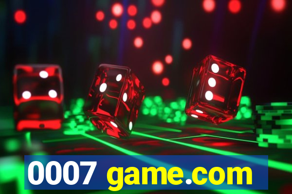 0007 game.com